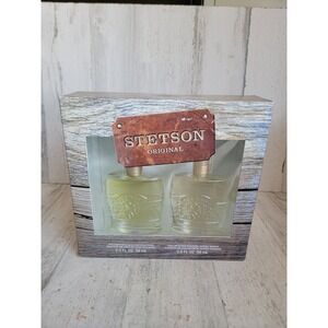 Stetson 2fl oz original scented men's cologne‎ aftershave gift set fragrance